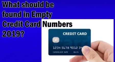Free Credit Card Numbers That Work 2020 With Money