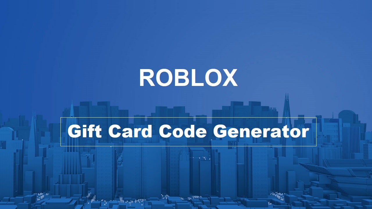 Roblox Gift Card Generator No Human Verification Or Survey - 