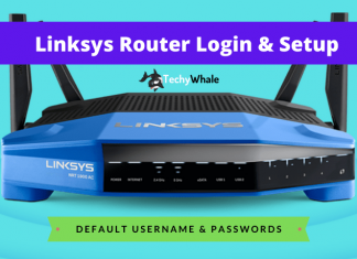 linksys router login setup
