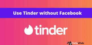 Tinder without Facebook