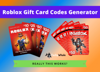 Roblox Gift Card Generator