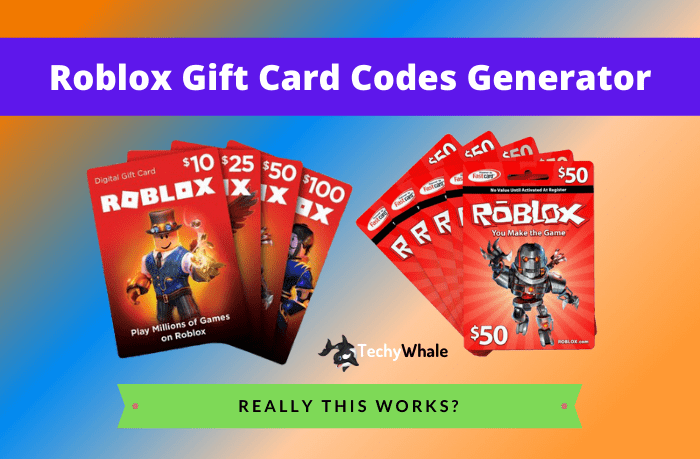 Robux Gift Card Generator No Human Version