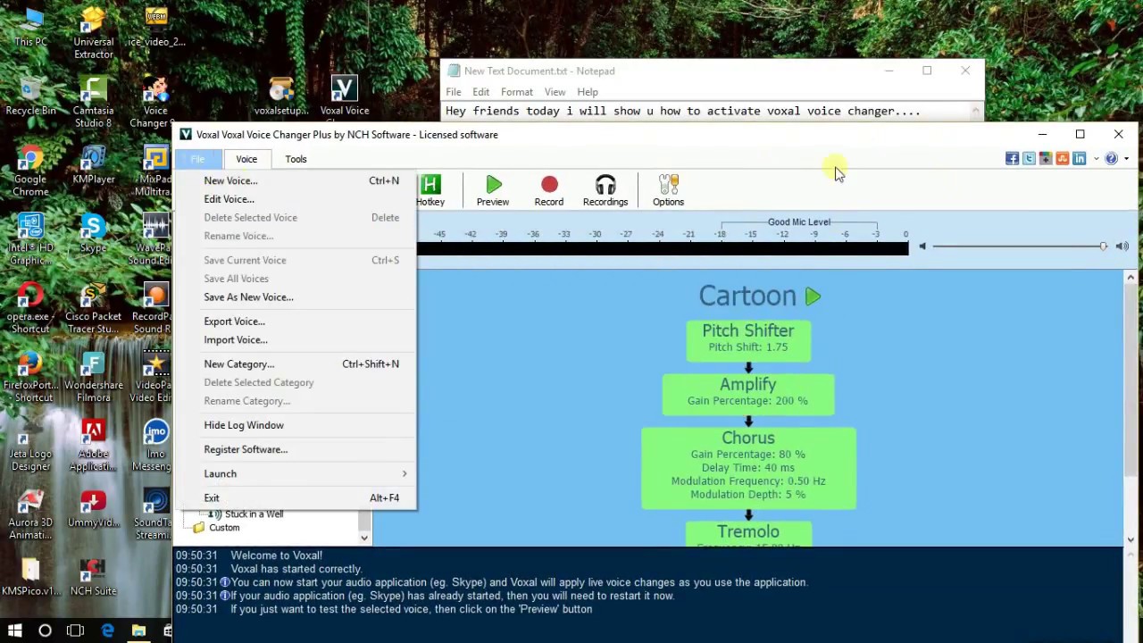 how to use voxal voice changer how to use voxal voice changer