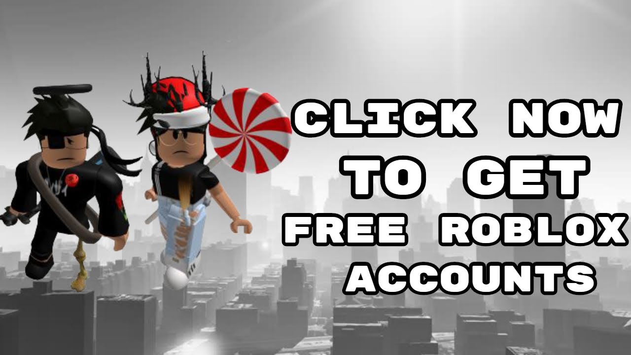 Free Roblox Accounts and Passwords 2021 [Working List]