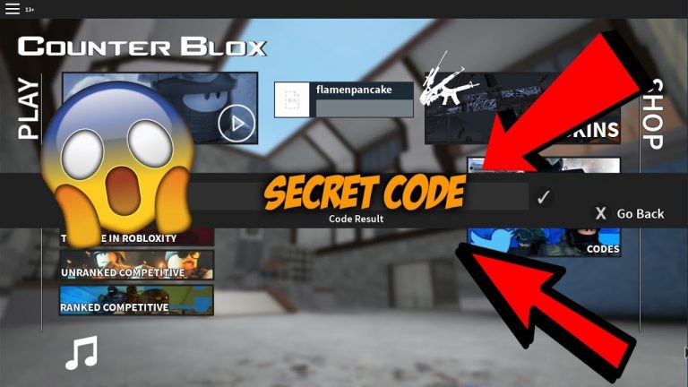 Roblox Counter Blox Codes- Complete List for 2022